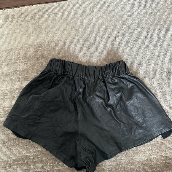 Rag & bone leather shorts - Picture 7 of 7